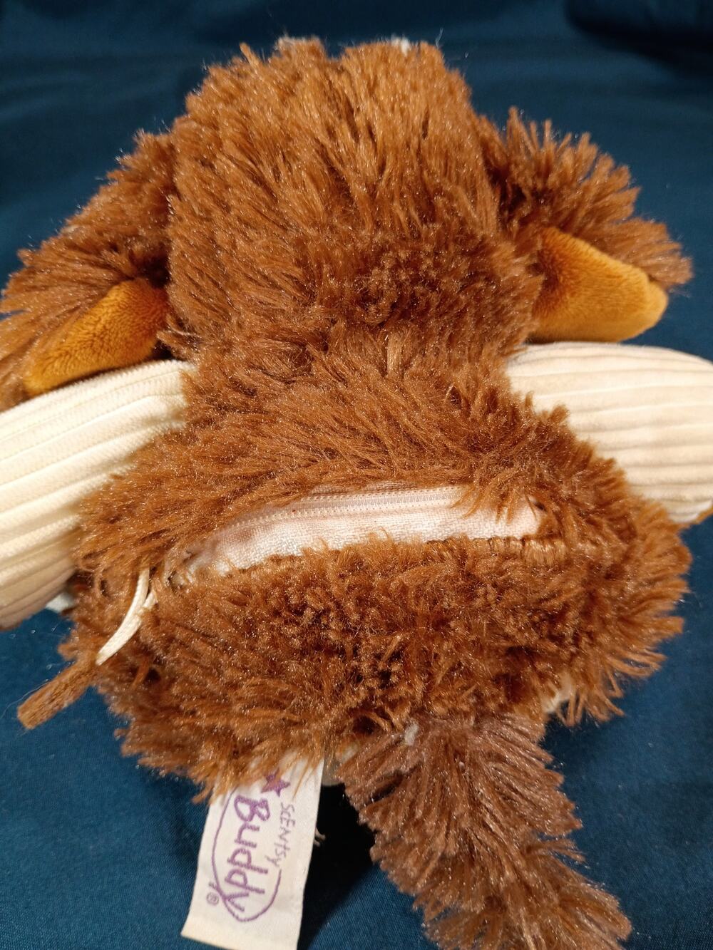 Scentsy Baby Buddy Patch St Bernard Dog Plush 8in
